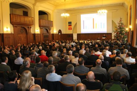 Gut 300 Teilnehmende hatten sich am 7. und 8. Dezember 2015 in der Handwerkskammer Hamburg zum FUK-Forum „Sicherheit“ eingefunden.