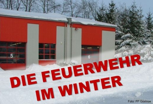 Die Feuerwehr im Winter