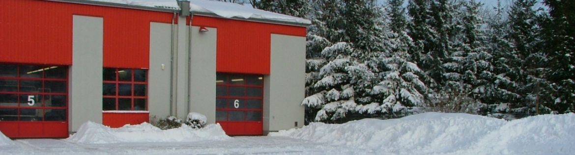 Die Feuerwehr im Winter