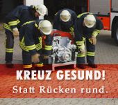 Kreuz gesund! Statt Rücken rund
