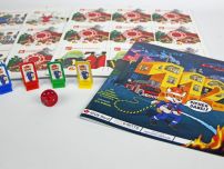Eine wichtige Rolle bei "112 - Sicher dabei!" nimmt der "Schlaufuchs" ein, der die Spielenden durch das Spiel begleitet. (Foto: Sabine Merker / FUK Brandenburg)