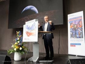Dr. Stefan Fasshauer, Hauptgeschäftsführer der Deutschen Gesetzlichen Unfallversicherung (DGUV), hielt einen Fachvortrag zur gesamtgesellschaftlichen Bedeutung der gesetzlichen Unfallversicherung. (Bild: Ramona Winterfeldt / HFUK Nord)