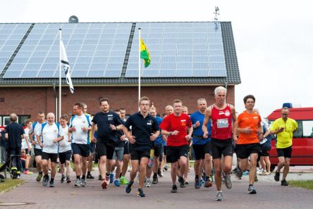 Der Startschuss für den 4. Kreisfeuerwehrlauf ist gefallen.