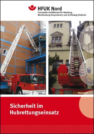 Broschüre "Sicherheit im Hubrettungseinsatz"