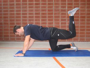 Training der Gesäßmuskulatur