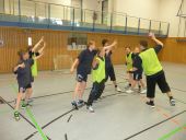 Spielidee Tschoukball