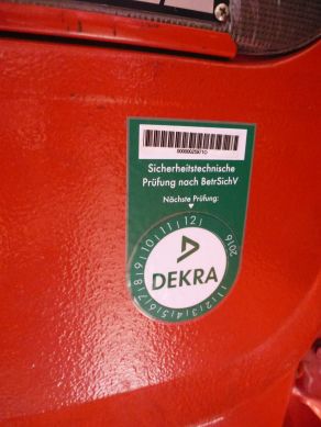 Prüfsiegel der DEKRA