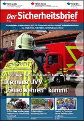 Sicherheitsbrief Nr. 44: Titelthema neue UVV "Feuerwehren"