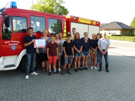 Die sportlichen „Serientäter“ der JF Bornhöved landeten auf Platz 1. (Foto: HFUK Nord / Mohr)