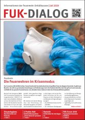 Titelthema "Die Feuerwehren im Krisenmodus": FUK-Dialog Juli 2020 ist erschienen