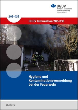 Broschüre Hygiene und Kontaminationsvermeidung bei der Feuerwehr