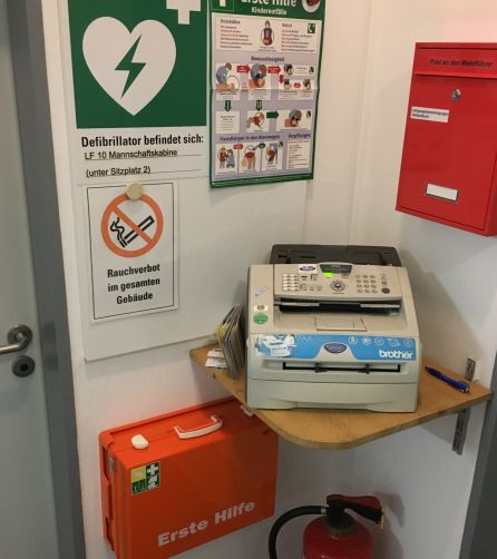 Organisation des Arbeitsschutzes im Feuerwehrhaus