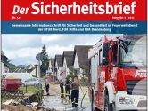 Gefahren durch extreme Wetterlagen: Jubiläumsausgabe "Der Sicherheitsbrief" Nr 50 erschienen