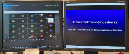 Die FTZ Bad Segeberg hat mit dem Team der Öffentlichkeitsarbeit des KFV Segeberg ein anschauliches Video eines Durchgangs in der Atemschutzbelastungsstrecke erstellt. (Foto: Jens-Oliver Mohr / HFUK Nord)