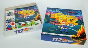 Im Geschäftsgebiet der HFUK Nord kann das Spiel "112-Sicher dabei!" bezogen werden. (Bild: Christian Heinz / HFUK Nord)