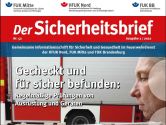 "Der Sicherheitsbrief" Nr. 52 erschienen: Prüfungen von Ausrüstung und Geräten als Titelthema