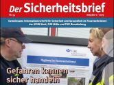 "Der Sicherheitsbrief" Nr. 54 erschienen: Regelmäßige Unterweisungen zur Unfallverhütung als Titelthema