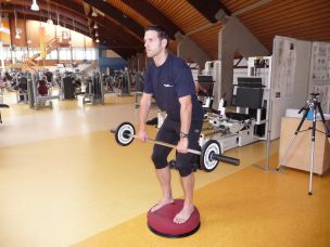 Eine mögliche Maßnahme: Gezieltes Fitnesstraining (Bild: Mohr / HFUK Nord)