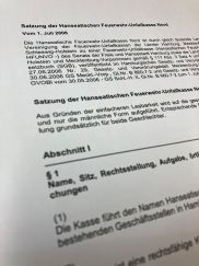 Satzung der HFUK Nord