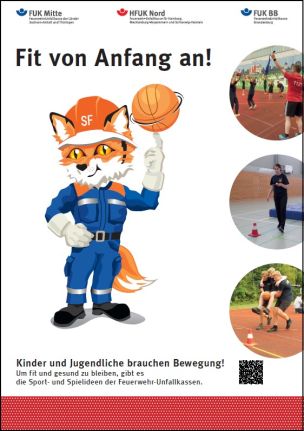 Motivatinsposter "Fit von Anfang an!"