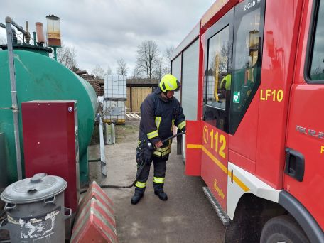 Einige Feuerwehren verfügen über eigene Tankstellen. (Bild: Dirk Rixen / HFUK Nord)