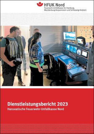 Dienstleistungsbericht 2023 der HFUK Nord (Bild: HFUK Nord)
