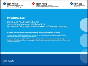 Medienkatalog 2024 der Feuerwehr-Unfallkassen