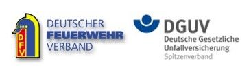 Logos: DFV und DGUV