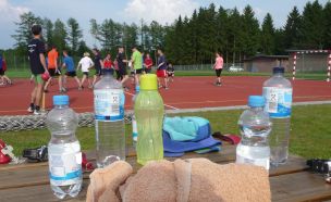 Getränke dürfen beim Sport auf keinen Fall fehlen. (Bild: Jens-Oliver Mohr / HFUK Nord)