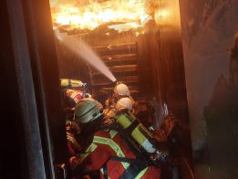 Innenangriff: Neuer Leitfaden von der Landesfeuerwehrschule SH