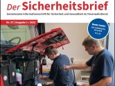 "Der Sicherheitsbrief" Nr. 57 im neuen Design: Titelthema Sicherheit am Feuerwehrfahrzeug