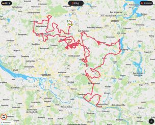 Quer (und kreuz…) durchs ganze Land. Viele Feuerwehren Schleswig-Holsteins machen aktuell aus der „FitQuerBeet“-Aktion eine tolle Fitness-Rallye. (Grafik: PAJ-Portal)