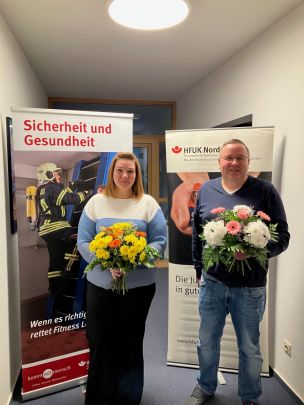 Die HFUK Nord freut sich über Verstärkung für die Präventionsabteilung. (Bild: Dirk Rixen / HFUK Nord)