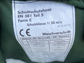 Mini-Serie Teil 2: Schnittschutzhosen - Anforderungen und Aussonderung