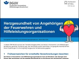 Herzgesundheit von Feuerwehrangehörigen: DGUV gibt „FB aktuell“ heraus