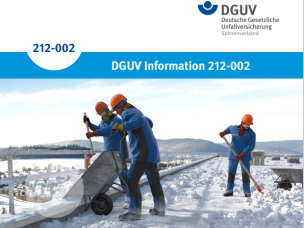 DGUV Information 212-002: Schneeräumung auf Dächern