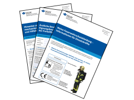 Wichtige Hinweise für die Sicherheit von Feuerwehreinsatzkräften: Neue Ausgaben „Fachbereich AKTUELL“ der DGUV erschienen