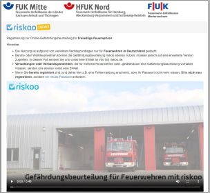 Hier finden Sie den Link zu dem Videotutorial für die Software "Gefährdungsbeurteilung online".