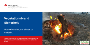 Präsentation zur Sicherheit bei Vegetationsbränden