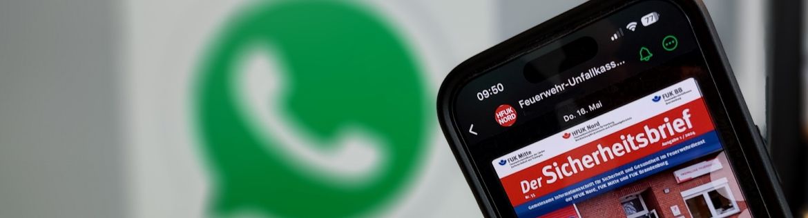 WhatsApp-Kanal der HFUK Nord