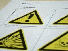 Unfallverhütungsvorschrift „Sicherheits- und Gesundheitsschutzkennzeichnung am Arbeitsplatz“ zurückgezogen