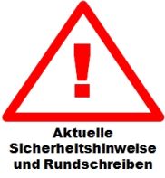 Aktueller Sicherheitshinweis